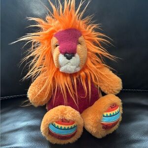 Aurora Soft Plush Lion Stuff Animal Tribal